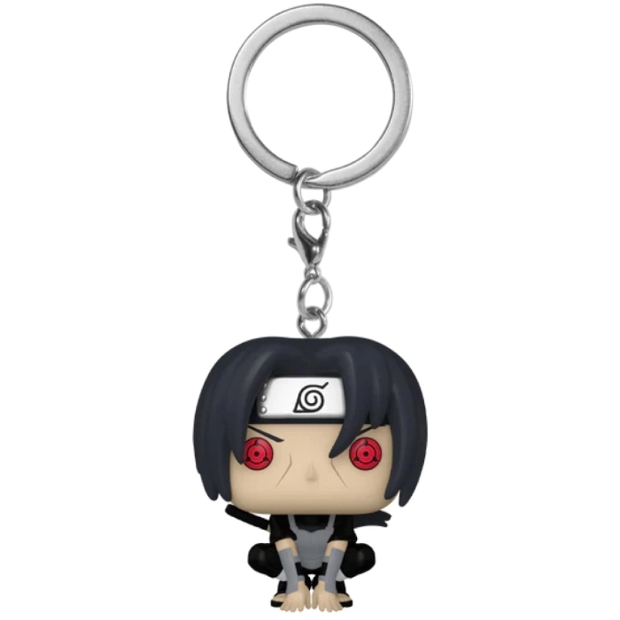 naruto shippuden - itachi uchiha (moonlit) 4cm - funko pop keychain: 2