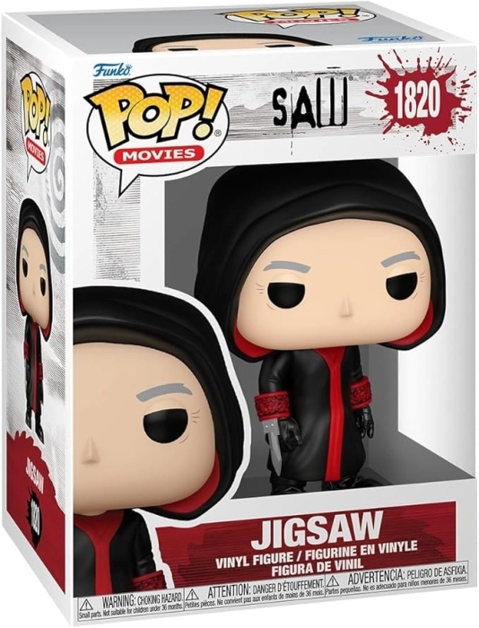 saw - jigsaw killer 9cm - funko pop! 1820