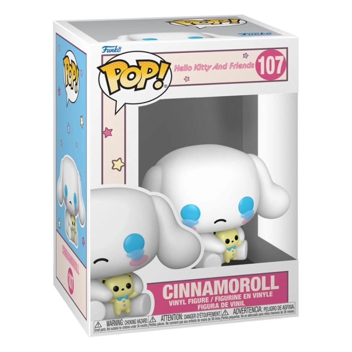 hello kitty and friends - cinnamoroll (my) 9cm - funko pop! 107