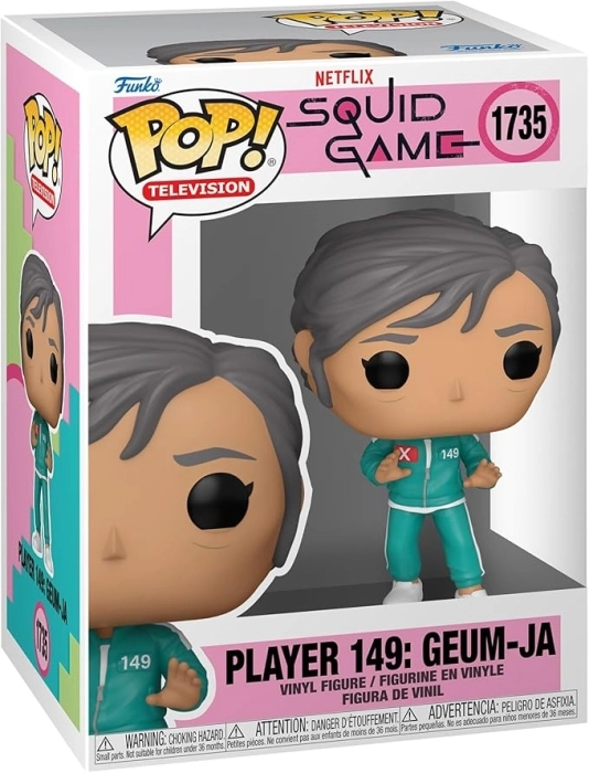 squid game s3 - player 149: geum-ja 9cm - funko pop! 1735