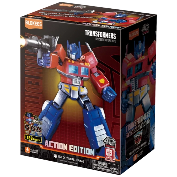 transformers - optimus prime g1 -  action edition