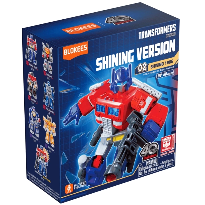transformers - shining version 02 - shining 1985 - modello assortito