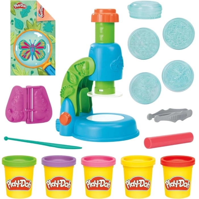 play doh - microscopio luminoso