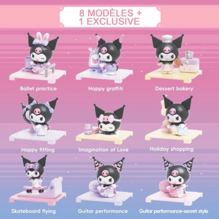hello kitty - kuromi - fun rhapsody - modello assortito: 3