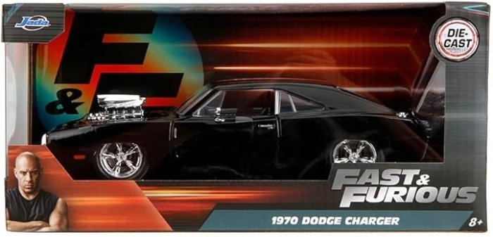 fast & furious - 1970 dodge charger - die-cast 1:24
