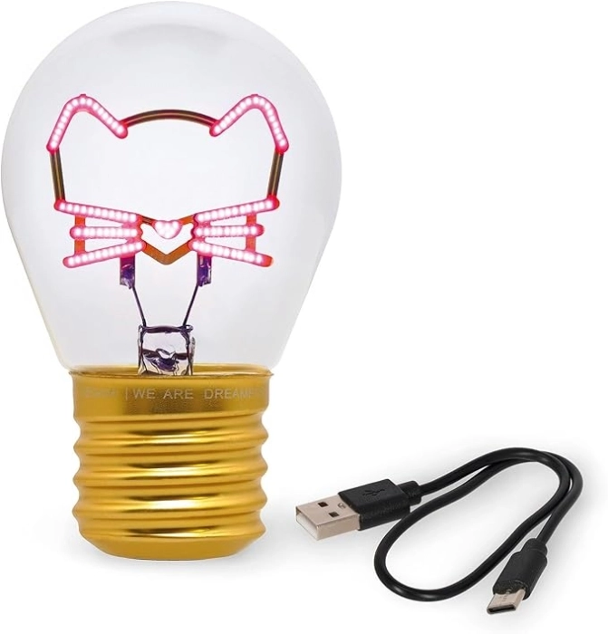 bulb fiction - lampada da tavolo lampadina - kitty: 3