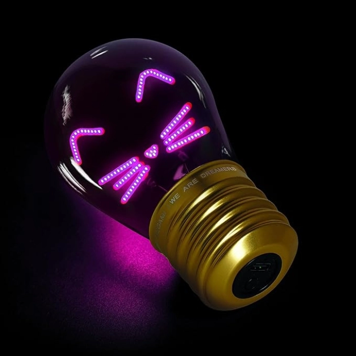 bulb fiction - lampada da tavolo lampadina - kitty: 4