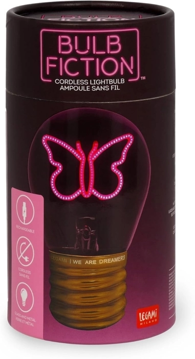 bulb fiction - lampada da tavolo lampadina - butterfly: 1
