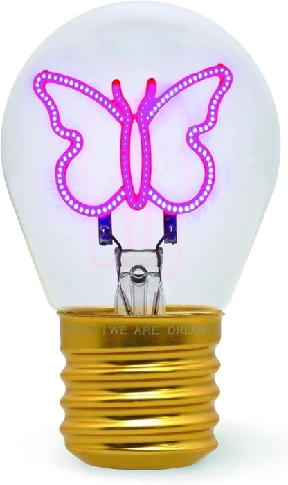 bulb fiction - lampada da tavolo lampadina - butterfly: 2