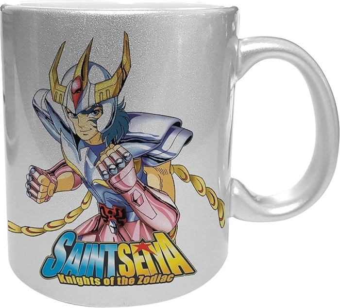 saint seiya - tazza argento 320ml - phoenix