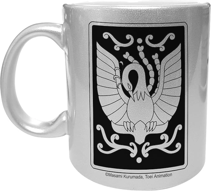 saint seiya - tazza argento 320ml - phoenix