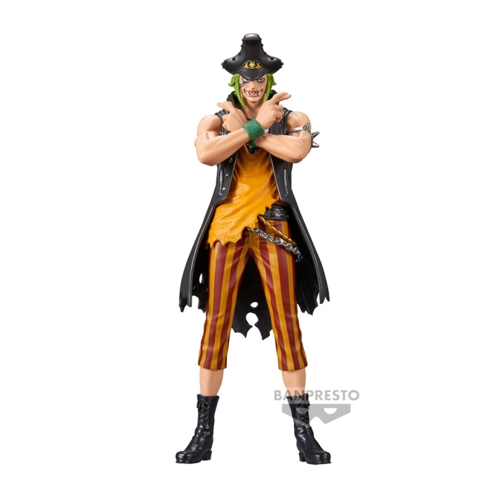 one piece - the grandline men vol.11 - bartolomeo - statua 17cm