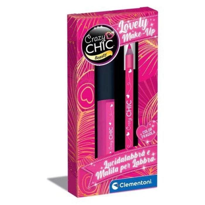 crazy chic - lucidalabbra & matita per labbra - fragola
