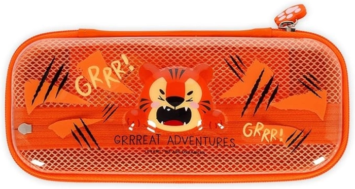 wonder-wow - astuccio due comparti - tigre