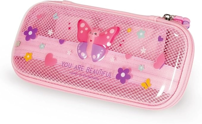 wonder-wow - astuccio due comparti - butterfly