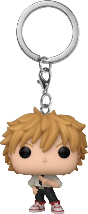 chainsaw man - denji 4cm - funko pocket pop! portachiavi: 2