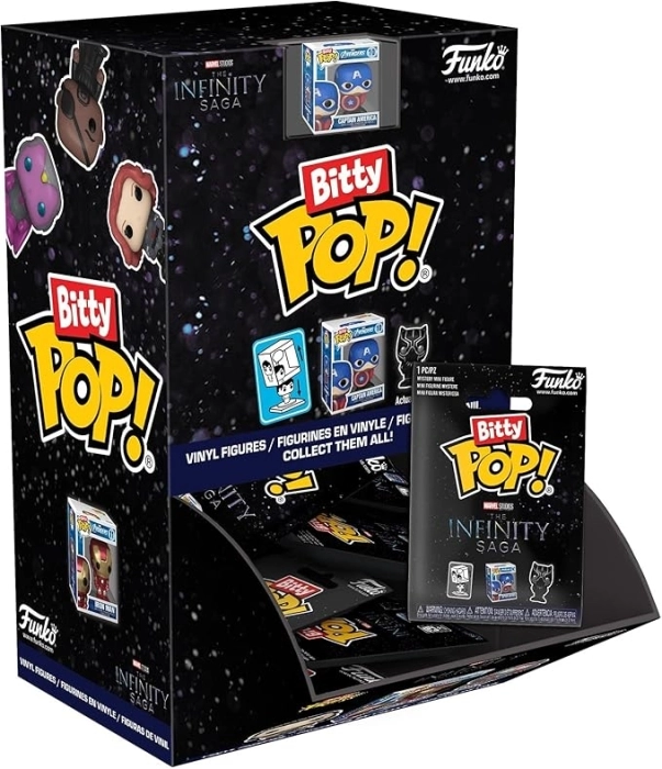 marvel - the infinity saga 1 personaggio assortito 3cm - funko pop bitty: 1
