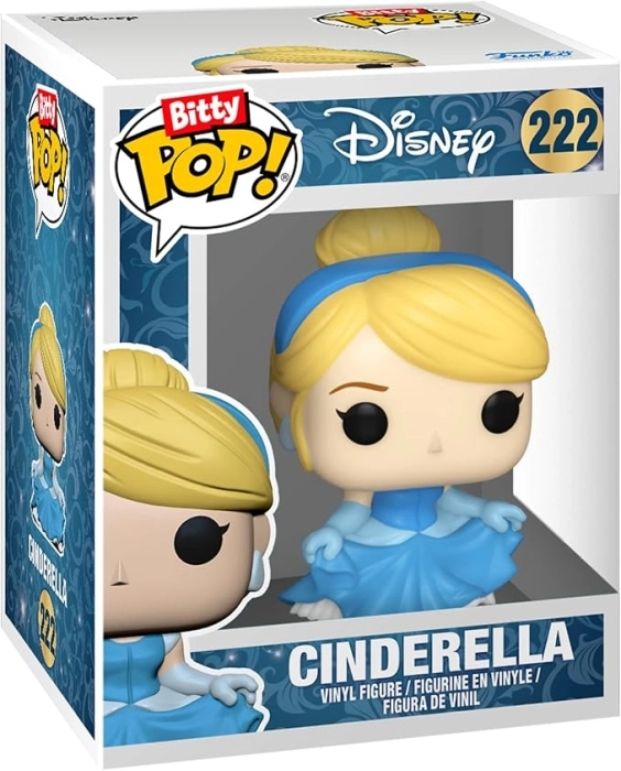disney - princess cenerentola 4 pack 3cm - funko pop bitty: 2