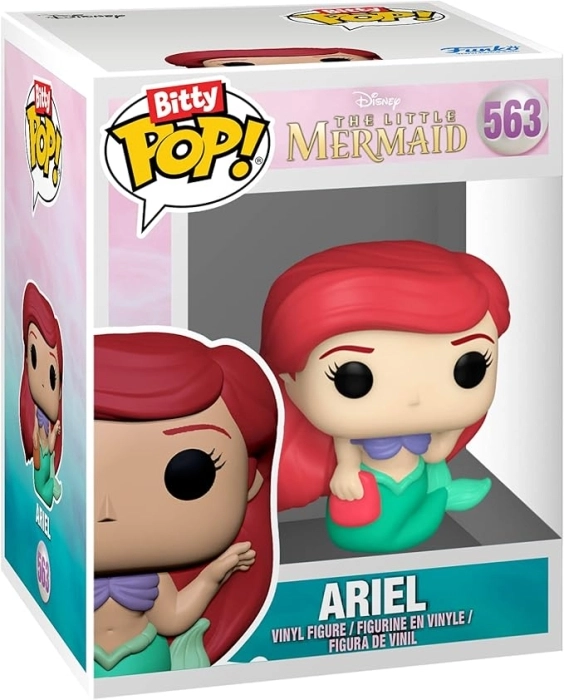 disney - princess ariel 4 pack 3cm - funko pop bitty: 2