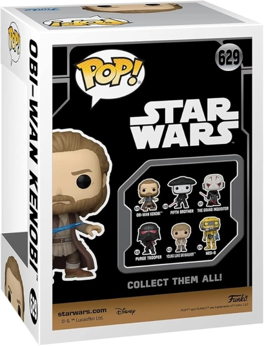 star wars - obi-wan kenobi - funko pop 629: 3