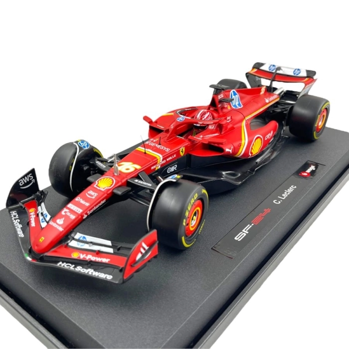 f1 ferrari sf-24 #16 leclerc - imola livery - 1:18