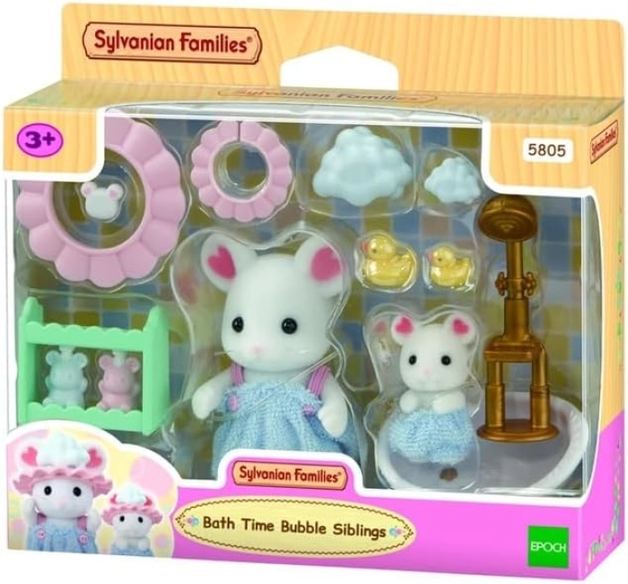 ora del bagno: fratelli topino marshmallow: 1