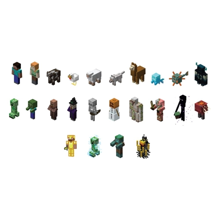 minecraft - 3d box surprise toppeez - personaggio assortito: 2