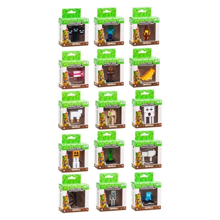 minecraft - 3d pack toppeez - personaggio assortito