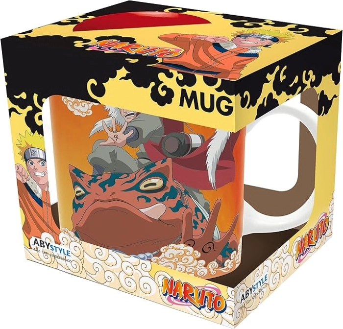naruto - tazza 320ml - jiraiya & naruto
