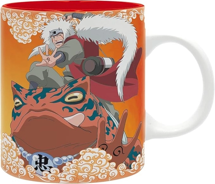 naruto - tazza 320ml - jiraiya & naruto