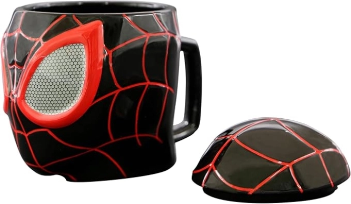 marvel spider-man - tazza 3d 350cm - miles morales: 4