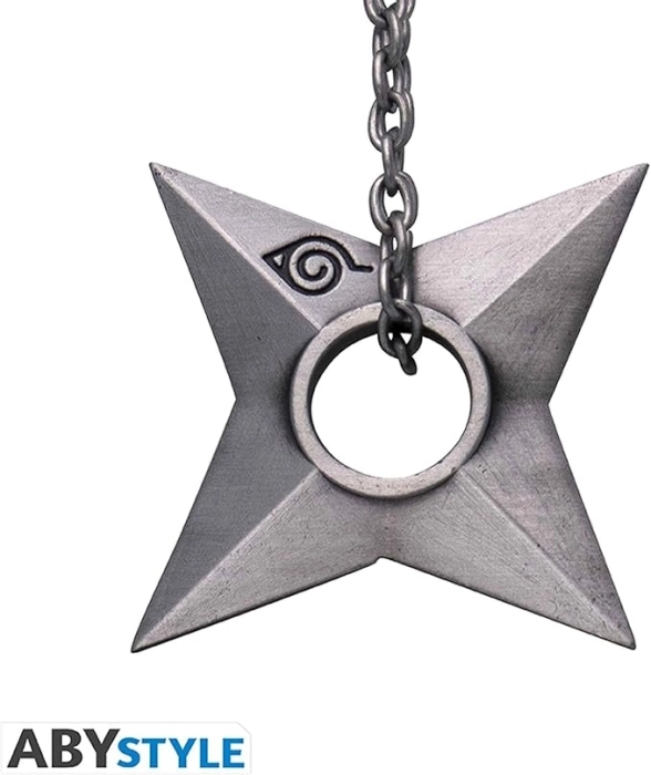 naruto shippuden - portachiavi 3d - shuriken