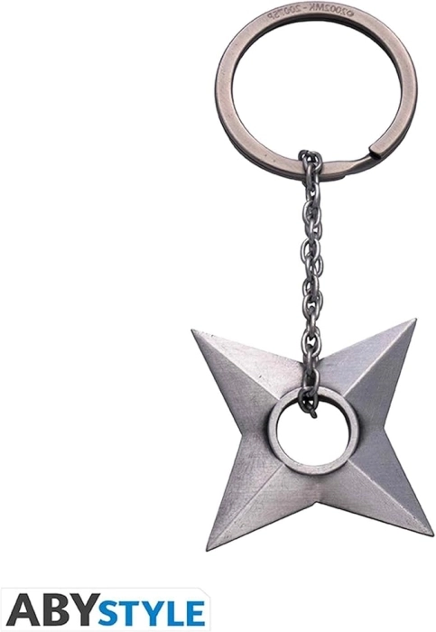 naruto shippuden - portachiavi 3d - shuriken