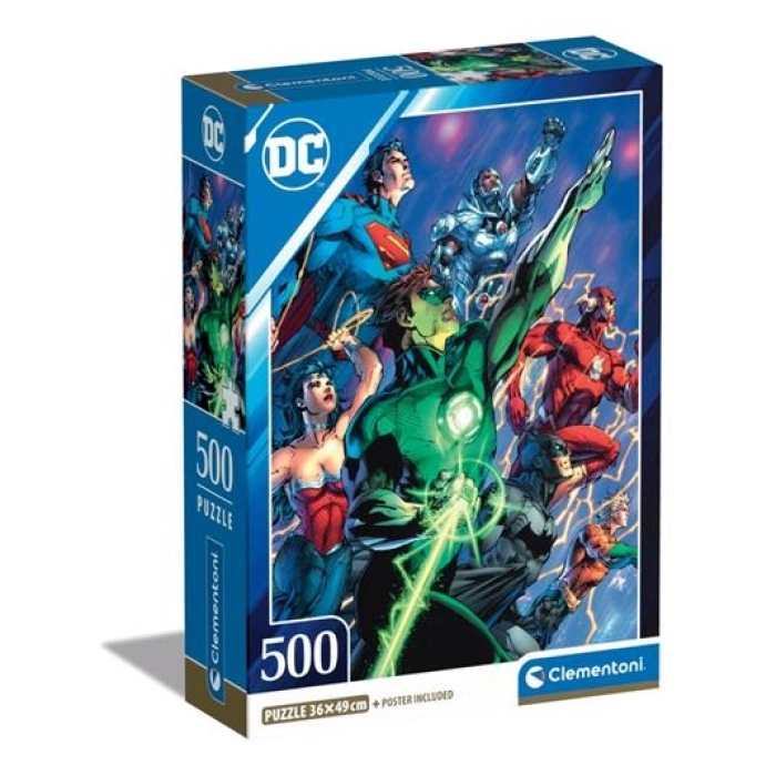justice league 2 - puzzle 500 pezzi