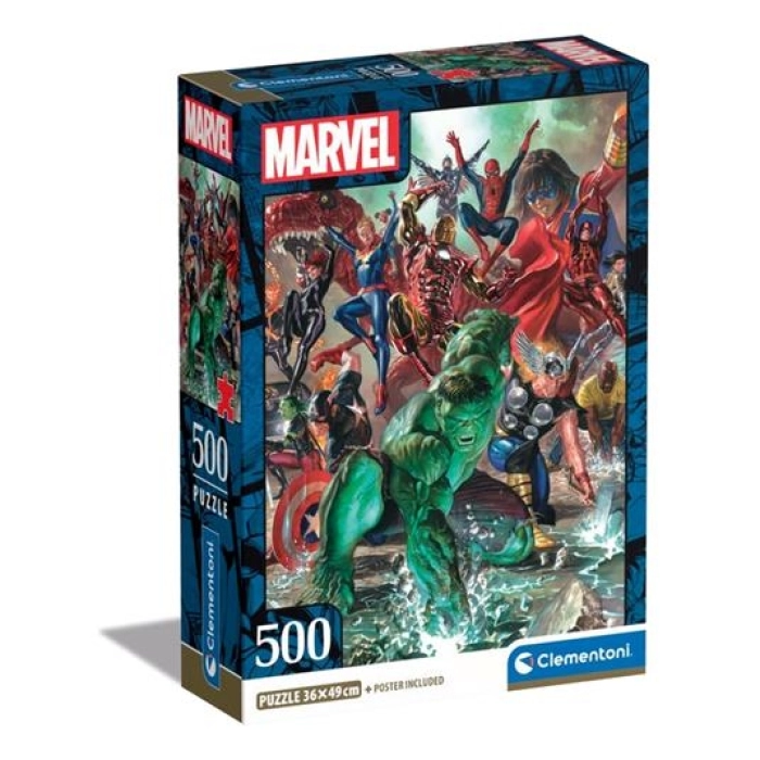 marvel - puzzle 500 pezzi