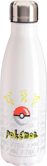 pokemon - borraccia in acciaio 500ml - pikachu scribble