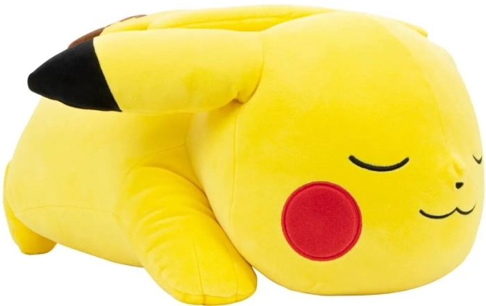 pokemon - sleeping pikachu - peluche 45cm