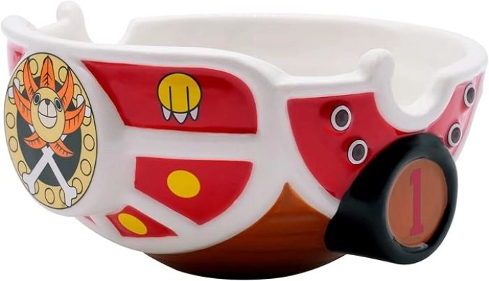 one piece - tazza 3d 500ml - thousand sunny: 3