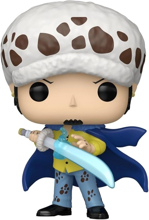 one piece - trafalgar law with blue anesthesia 9cm - funko pop 1894: 2