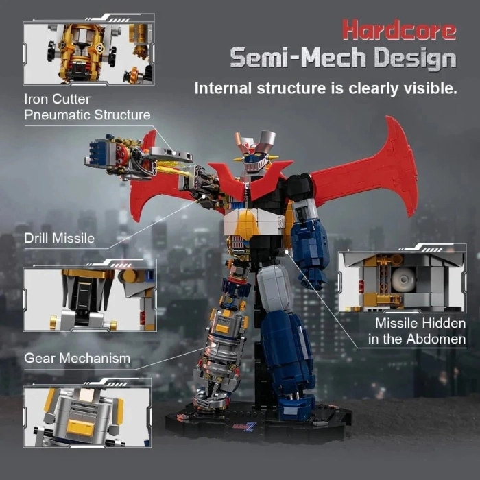 mazinga z - mechanical build