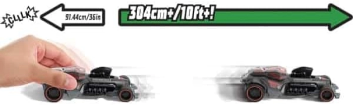 hot wheels - pull-back speeders - 1:43 - modello a retrocarica assortito: 3