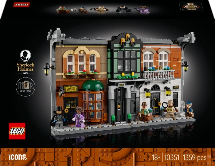 10351 - sherlock holmes: book nook: 5