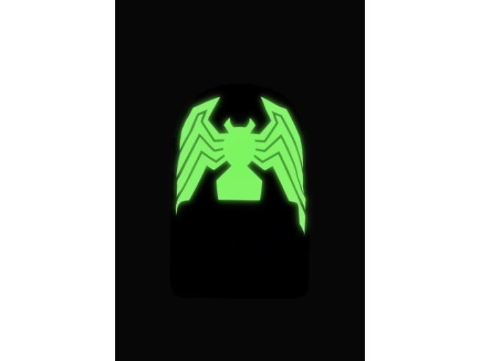 marvel - zaino glow in the dark - venom 2