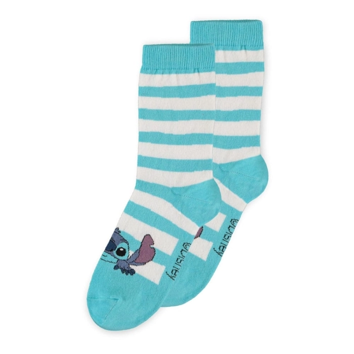 lilo & stitch - calzini (3 pack) 39/42 - stitch, angel e scrump