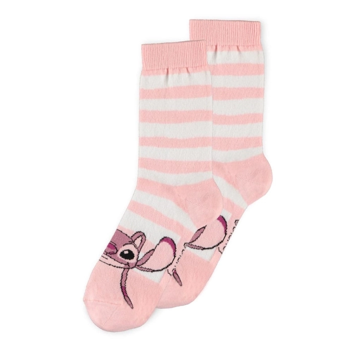 lilo & stitch - calzini (3 pack) 39/42 - stitch, angel e scrump