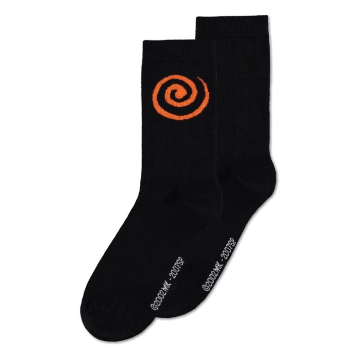 naruto shippuden - calzini (3 pack) 39/42 - sasuke symbol