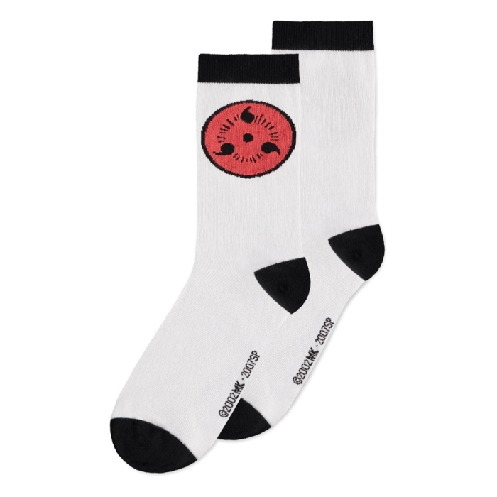 naruto shippuden - calzini (3 pack) 39/42 - sasuke symbol