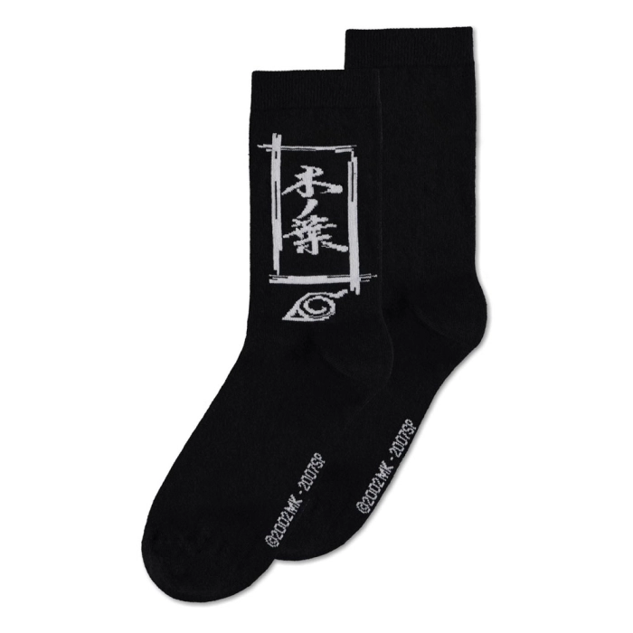 naruto shippuden - calzini (3 pack) 39/42 - sasuke symbol