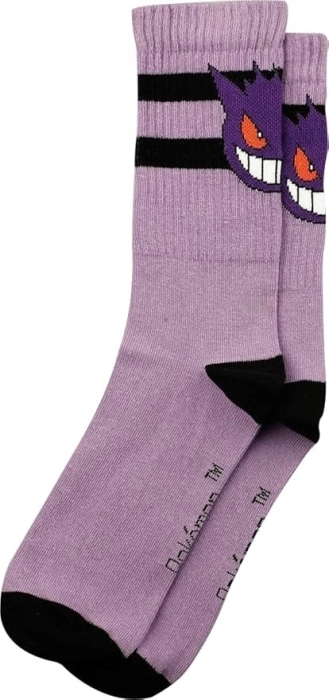 pokemon - calzini (2 pack) 35/38 - pikachu e gengar: 3