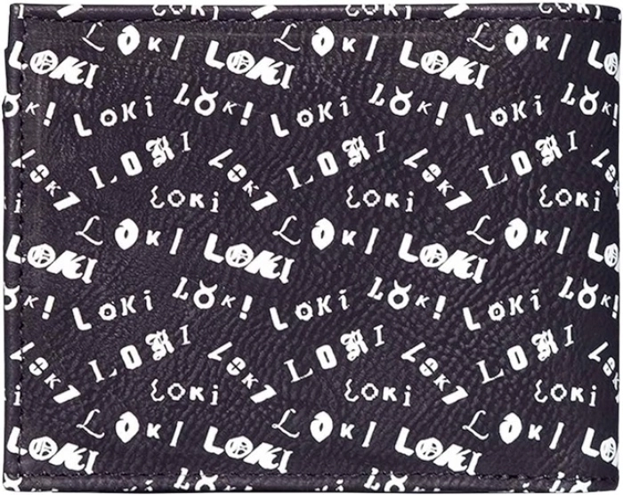 marvel - portafoglio pieghevole - loki #1